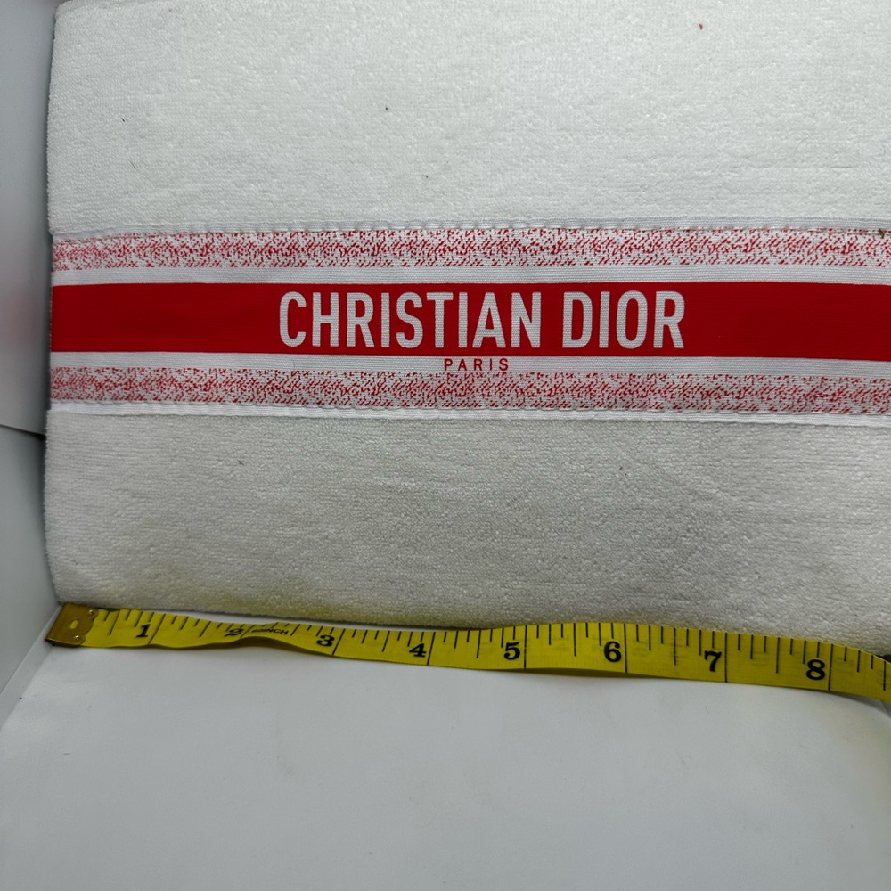 Christian Dior terry cloth fabric pouch. New w/o tags - Picture 4 of 6